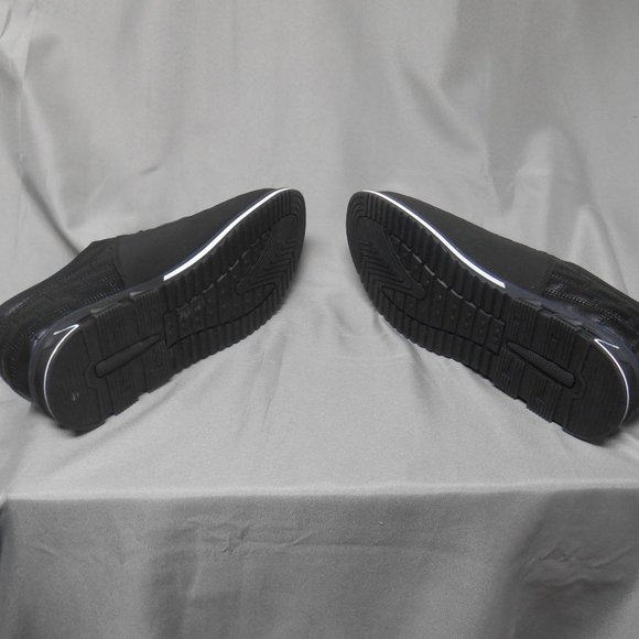 NIB Cosidram black casual sneakers loafers mens 10 - Picture 5 of 6